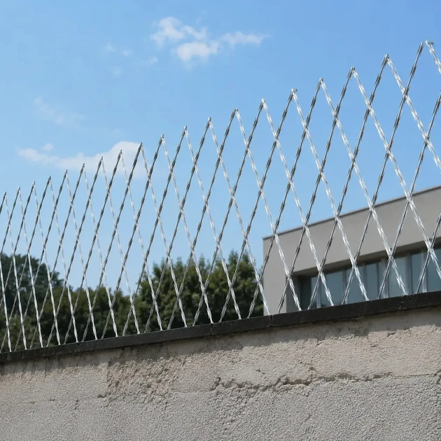 Cerca cortante rede laminada Proteção Segurança Eletrônica 